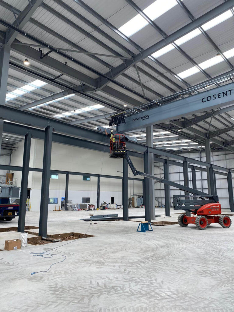 5 Ton Crane Installation - Cosentino