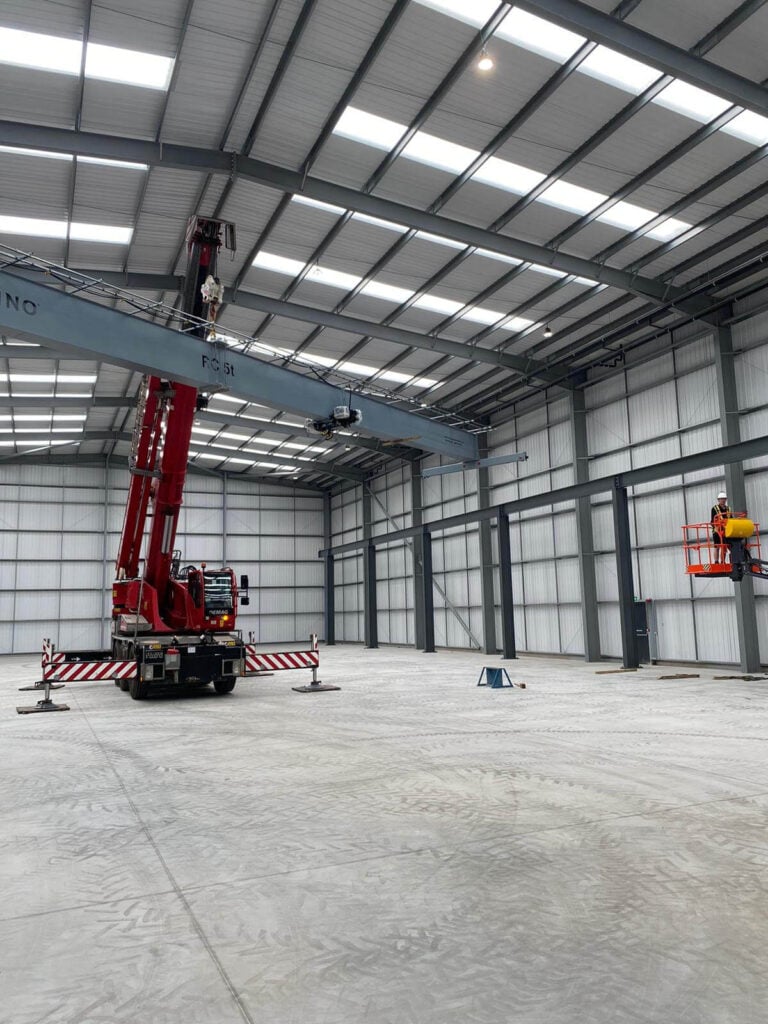 5 Ton Crane Installation - Cosentino