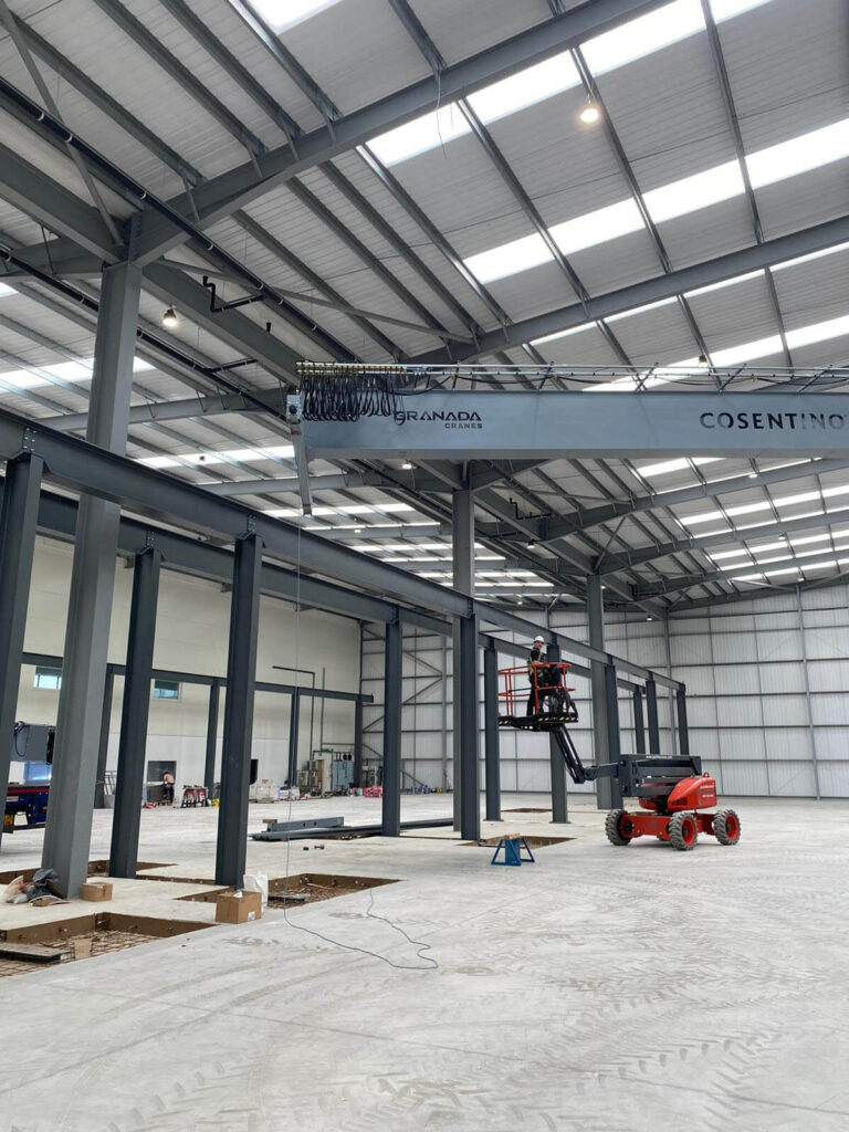 5 Ton Crane Installation - Cosentino