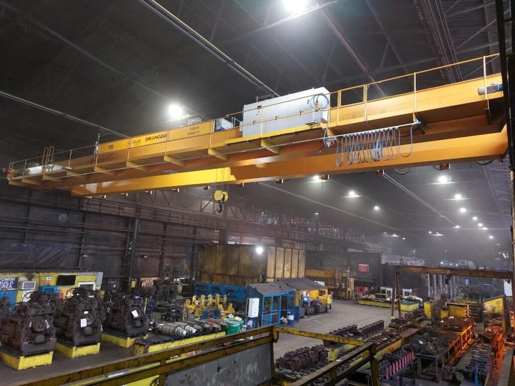15ton Heavy Duty Overhead Crane for Steelworks