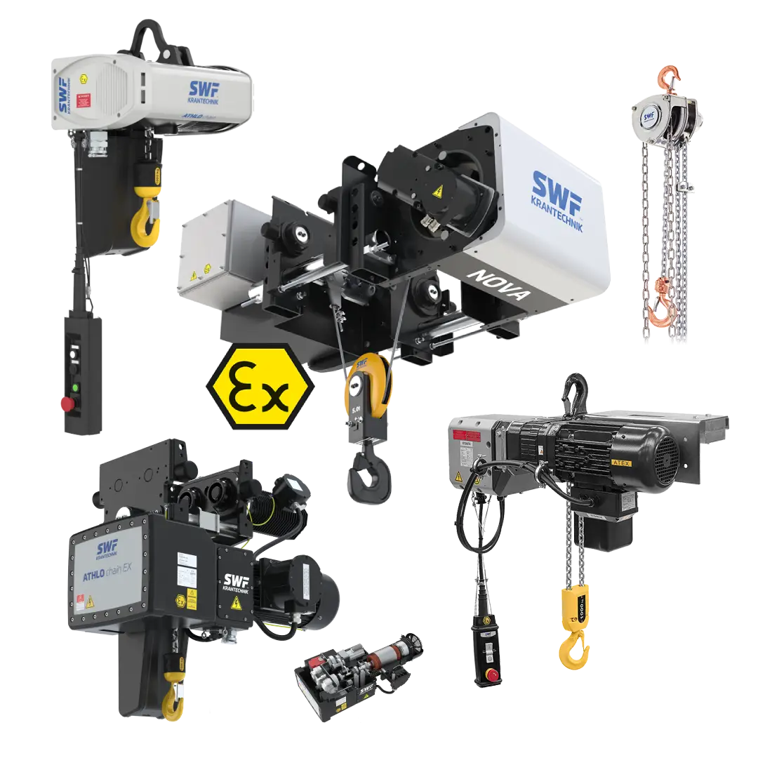 SWF Explosion-Proof Crane Systems (EX Range)