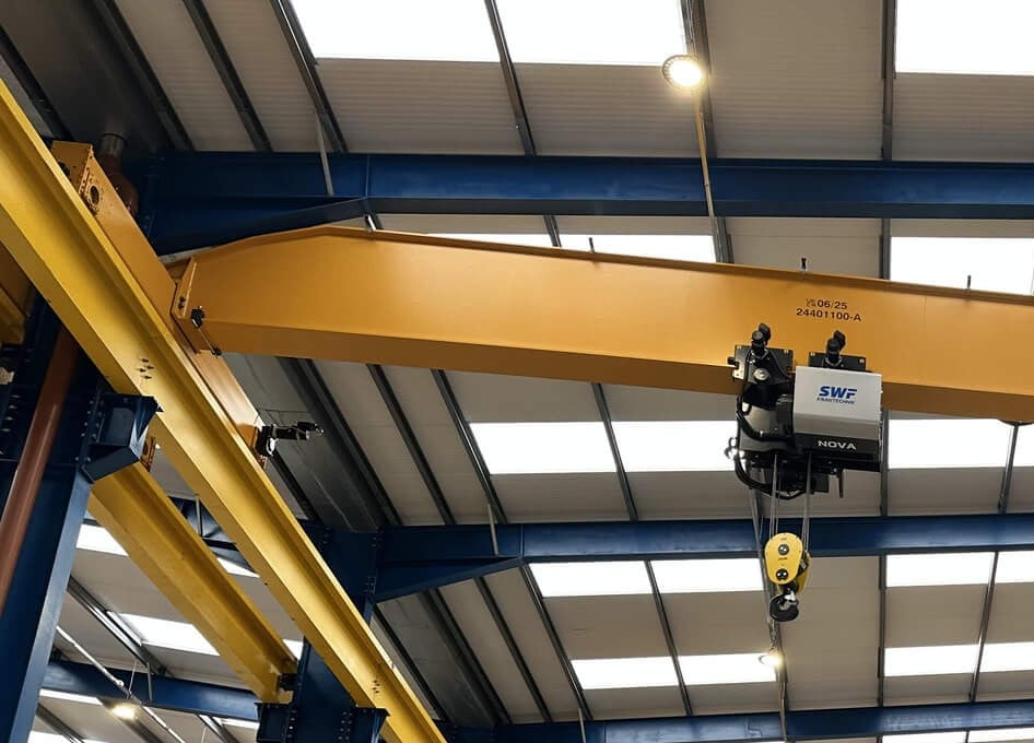 WEC 15t Single Girder Overhead Crane Installation