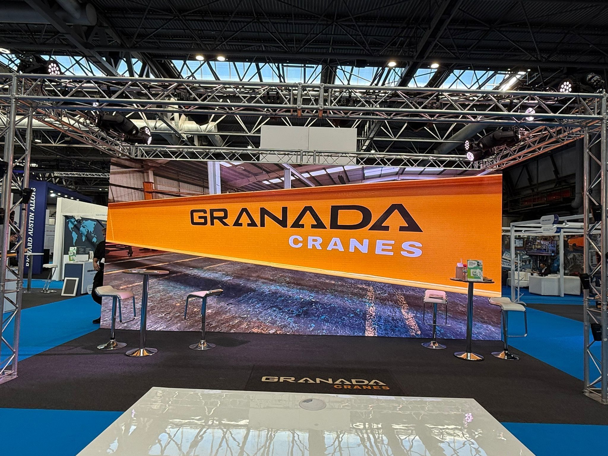 Granada Cranes Showcases at UK Metals Expo 2025
