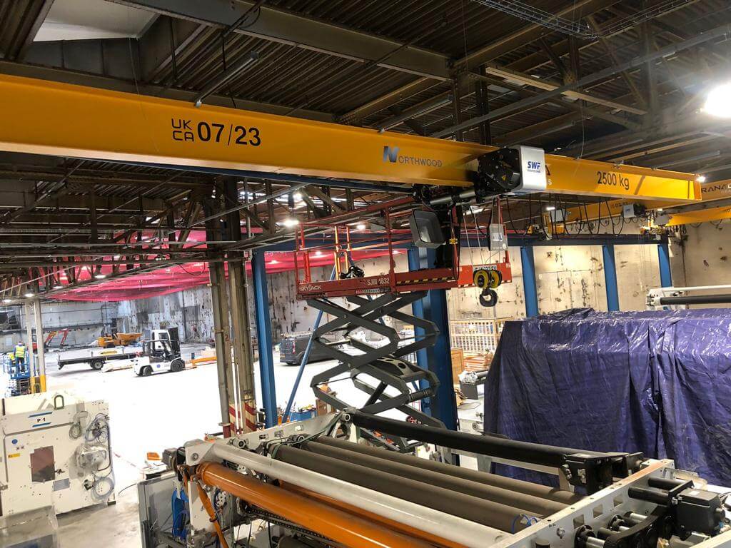 2.5KG Overhead Gantry Crane