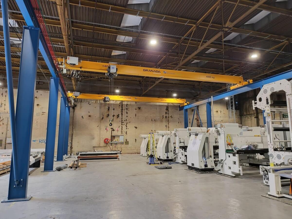 4 Ton Overhead Gantry Cranes - Granada Cranes