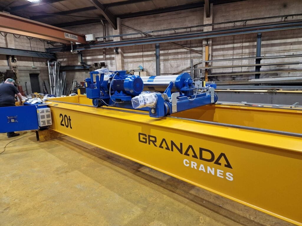 Pro Mill 20t OMIS Open Barrel Overhead Gantry Crane