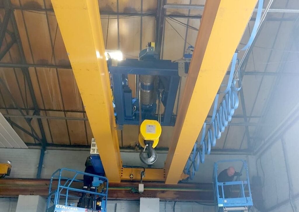 Pro Mill 20t OMIS Open Barrel Overhead Gantry Crane