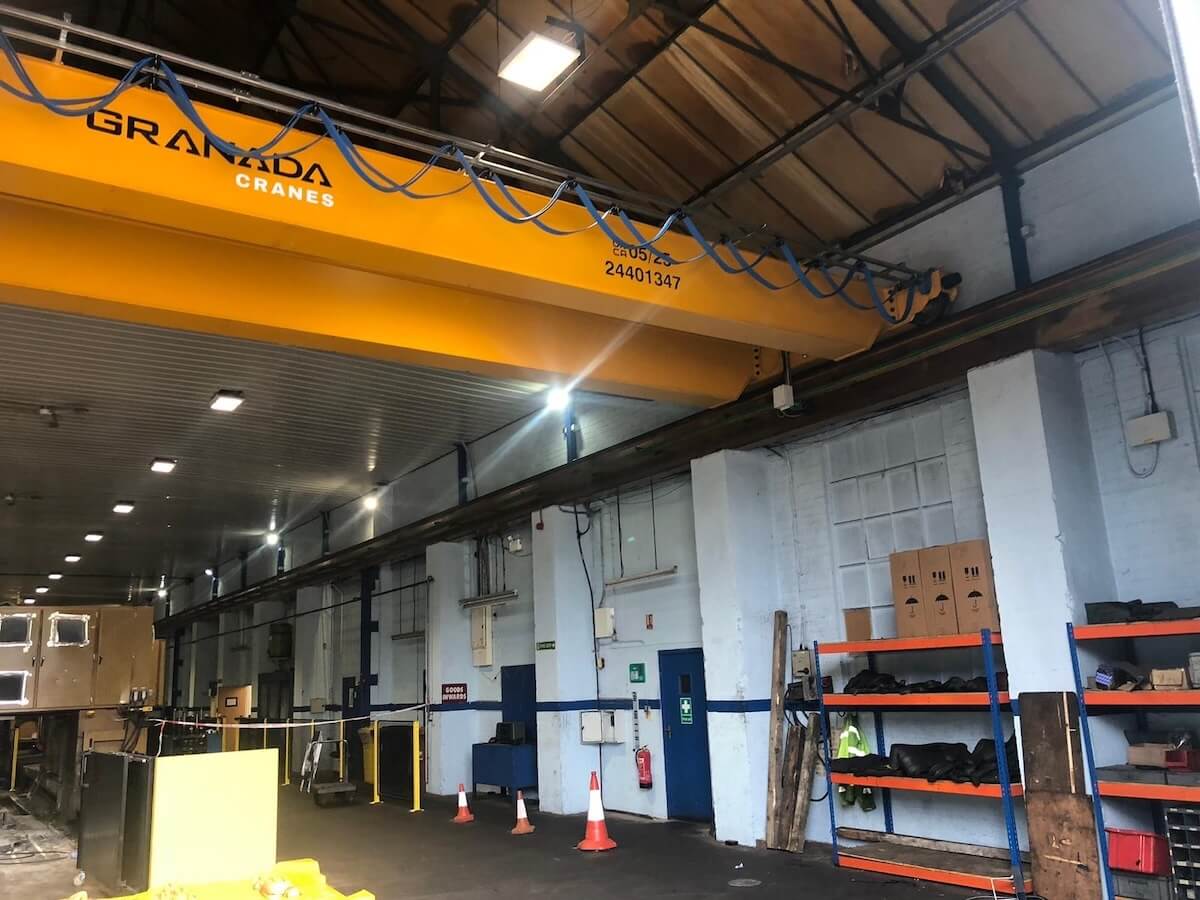 Pro Mill 20t OMIS Open Barrel Overhead Gantry Crane